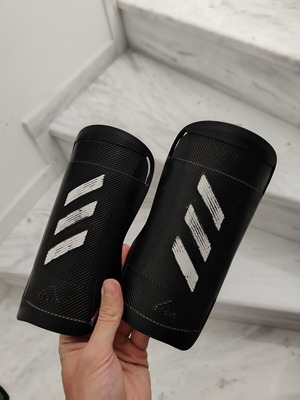 Adidas football shin guards used
