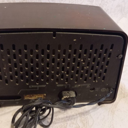 Philips vintage tube radio, 1960s design