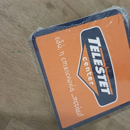 Telestet collectible coasters pack of 6, new