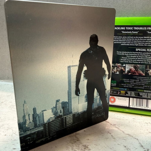 Toxic Avenger 1-3 Blu-ray σαν καινούργιο, πακέτο με steelbook