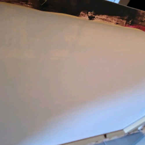 Red Moon painting in excellent condition