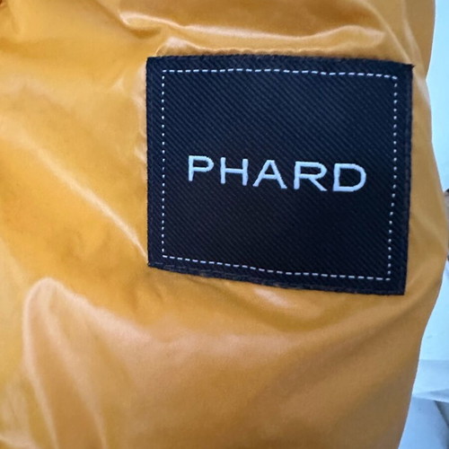 Phard down jacket size small new, black-yellow