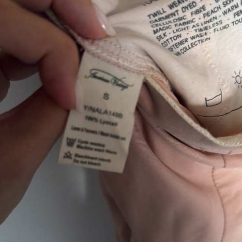 American Vintage pants used, dusty pink, size S