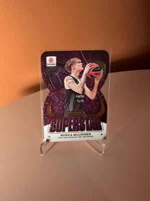 2025/26 Panini Contenders Euroleague Superstar Mikka Muurinen #9 card new