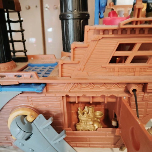 Pirate shark ship Fisher Price used