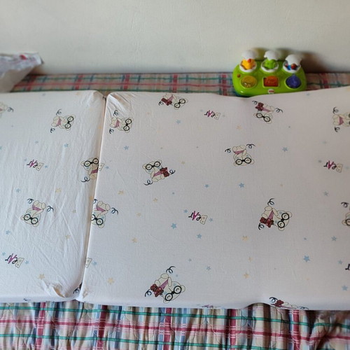 Baby crib mattress like new, foldable, anatomical, ecological