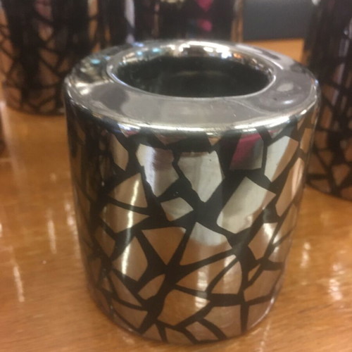 Reso candle holders like new, set of three sizes