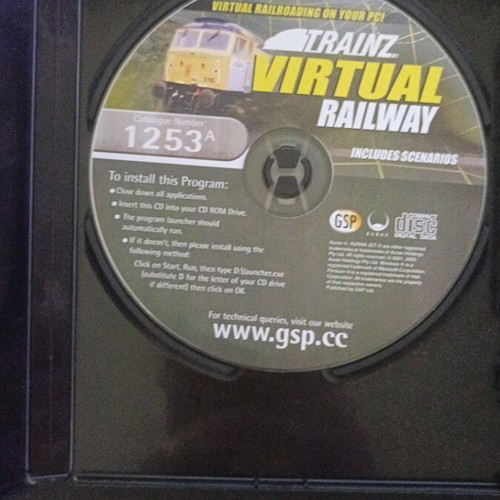 Trainz Virtual Railway PC game used
