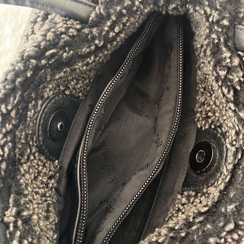 Suzy Smith handbag like new, black and gray