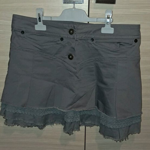Morgan skirt gray size L like new