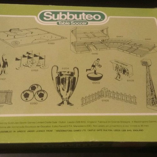 Subbuteo felt playing field new
