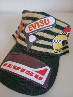 Evisu Rare Hat knitted colorful like new, made in Japan