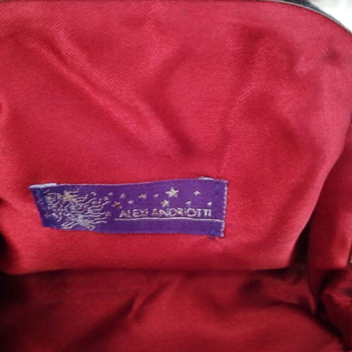 Alexi Andriotti red quilted women's bag like new