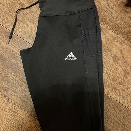 Κολάν biker Adidas καινούργιο, μαύρο, μέγεθος S