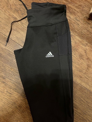 Adidas biker leggings new, black, size S