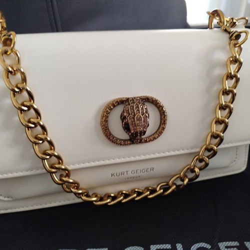 Kurt Geiger London Chelsea East West Bag like new, shoulder, white