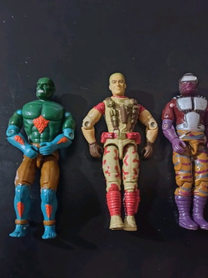 G.I. Joe collectible figures used, pack
