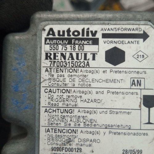 Airbag module for Renault Kangoo 550751800