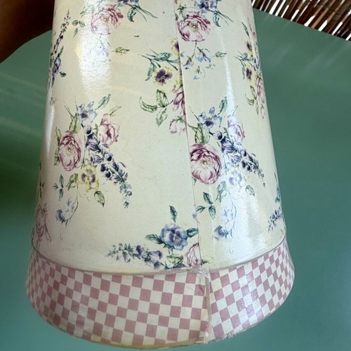 Floral decorative vintage jug, 22cm height