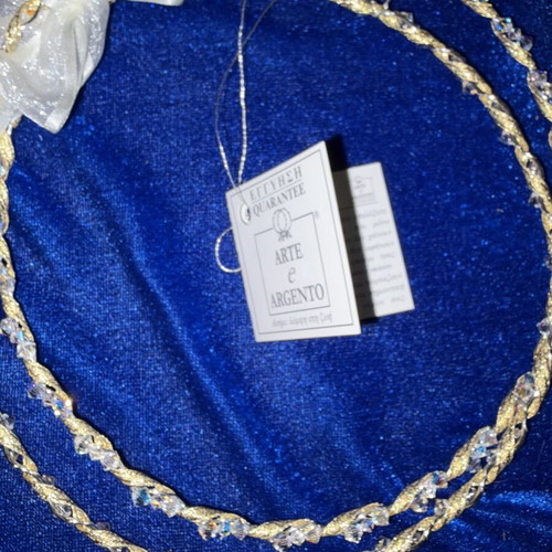Wedding crowns new with box and pins