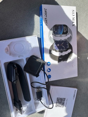 Smartwatch S13 Max σαν καινούργιο, μαύρο