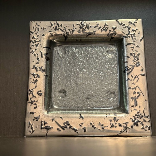 Χειροποίητο γυάλινο τασάκι καινούργιο από Glass Studio