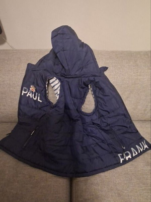 Paul Frank sleeveless jacket like new, reversible hooded for boys 14 years
