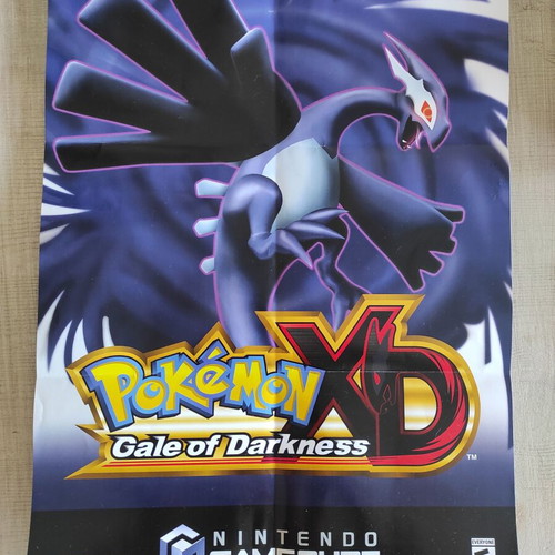 Pokémon XD poster like new, GameCube collectible
