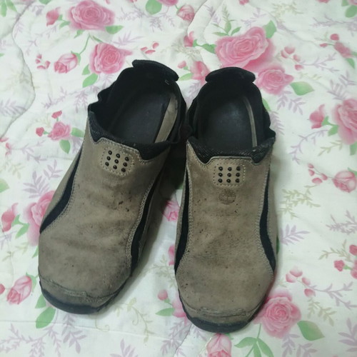 Timberland casual waterproof shoes size 43 used, beige and black