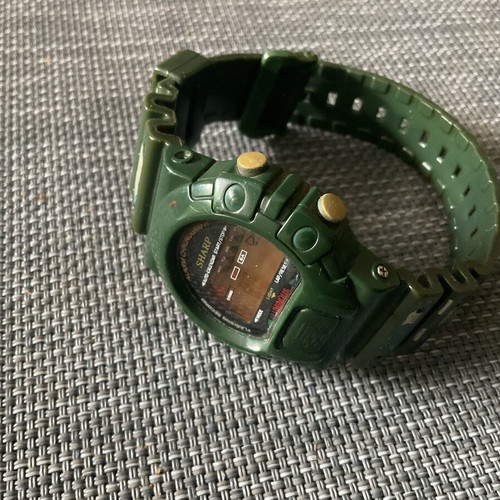 Sharp electronic watches used, set of 2 for parts