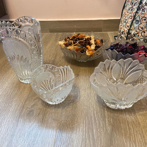 Crystal set like new