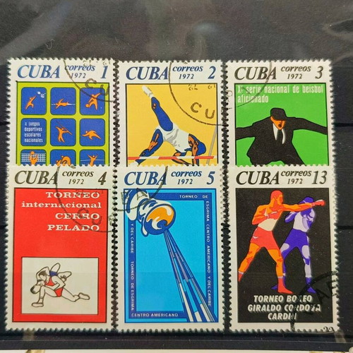 Lotto of 10 foreign miniature stamp series new