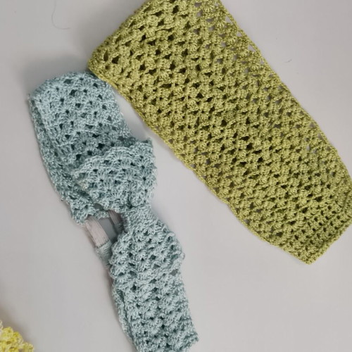 Knitted hairbands summer set of 4 new