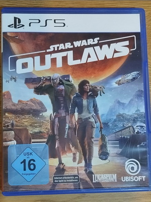 Star Wars Outlaws PS5 game like new