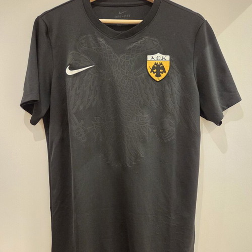 AEK 2017-2018 Third Black Jersey used, Nike authentic