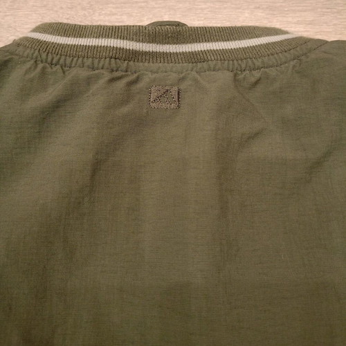 Adidas Vintage Crewneck Windbreaker used, military green