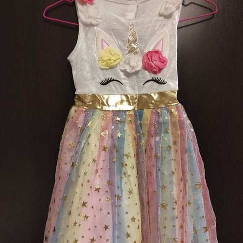 Unicorn carnival costume 6 - 8 years like new