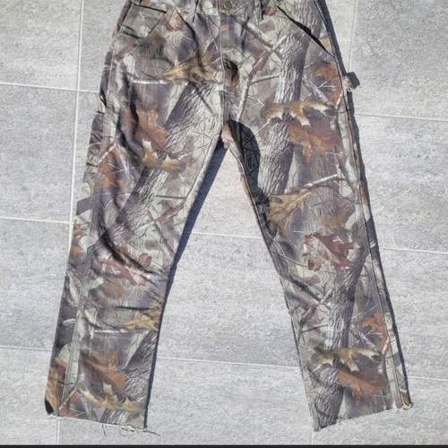 Carhartt Wip Realtree Carpenter Pants like new, 31W 34L, brown multicolor