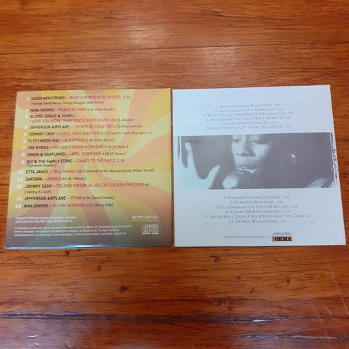 CDs used, pack of 12, various artists