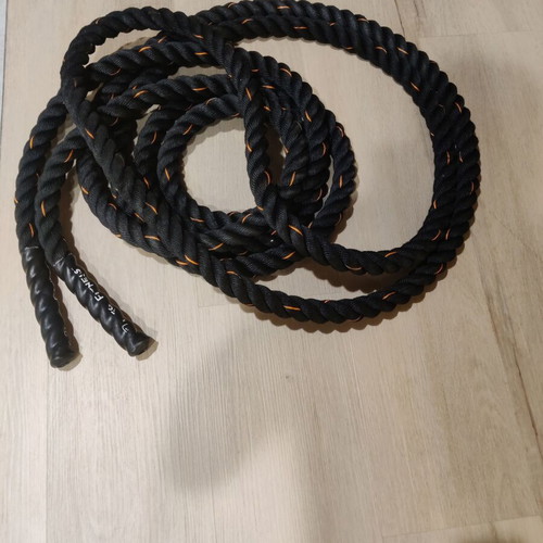 Megafitness battle rope 9m, like new