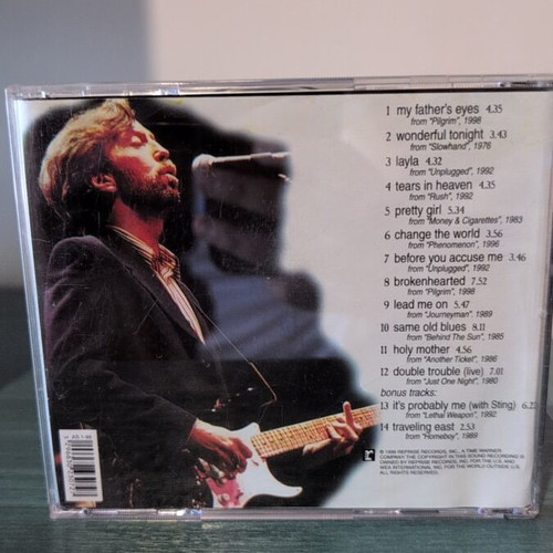 Eric Clapton Blues & Ballads CD like new