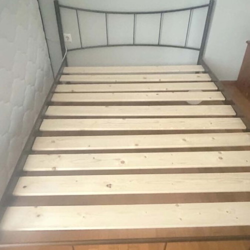 Double bed with mattress like new