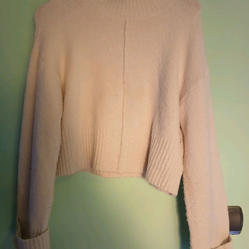 Funky Buddha oversized beige pullover size M like new