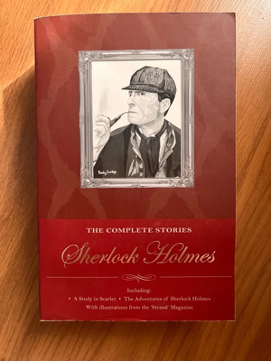 Sherlock Holmes story collection used, English