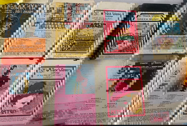 Κασέτες 8 τράκ 150 τεμάχια