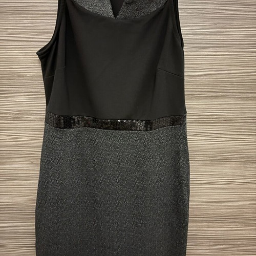 Dress used, size L, black and gray