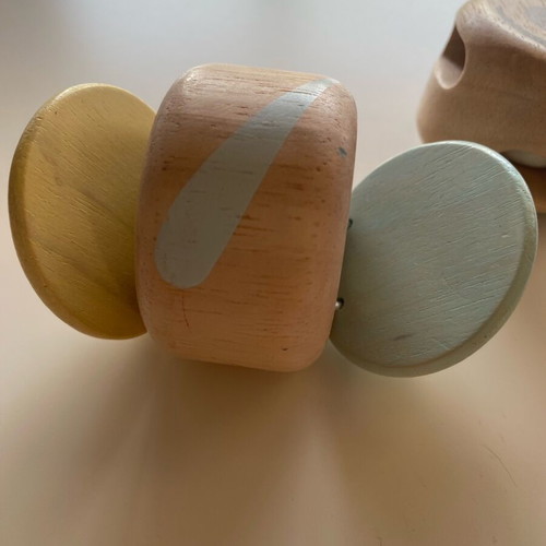 Plan Toys wooden baby toys used