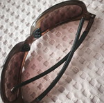 Hiking sunglasses used, brown gradient lenses