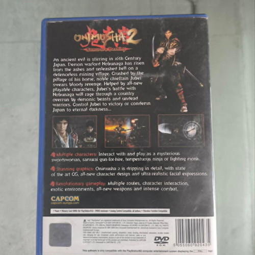 Onimusha 2 Samurai's Destiny PlayStation 2 game used, English version