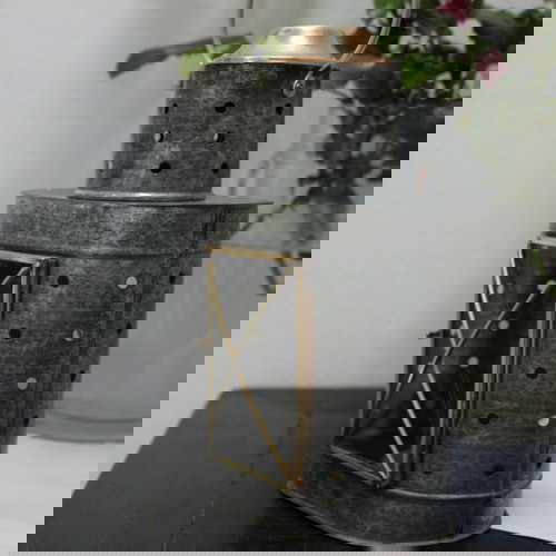 Χειροποίητο μεταλλικό φανάρι